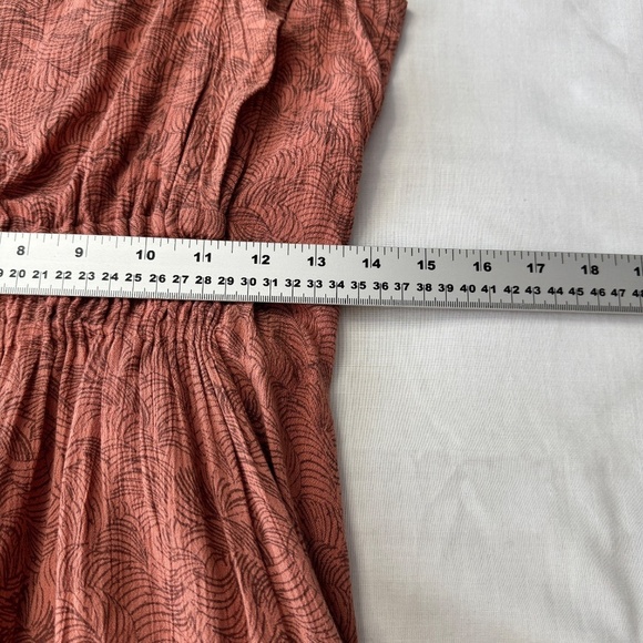 O'Neill Women's 100% Viscose Crinkle With Print Woven Mini Dress Peachy-Rose M - Picture 11 of 16